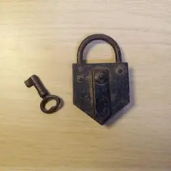 骨董品 ドイツ製の錠前 南京錠