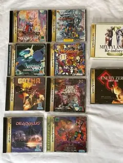 セガサターン ソフト 10本セット 作動不明 現状 経年劣化 ジャンク扱い