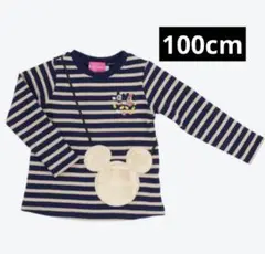 Disney RESORT トレーナー　ミッキー＆ミニー柄　100cm