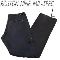 BOSTON NINE MIL-SPECカーゴパンツ　サイズL ブラック