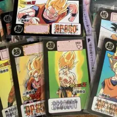 ドラゴンボールカードダス・他　孫悟空　16枚