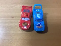ディズニー ミニカーセット ライトニング・マックィーンとダスティ・クロウ