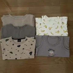 バースデイ manina tete a teteトップス5点セット 95~100