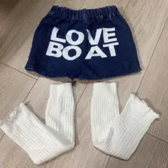 LOVE BOAT デニム 120 ショートパンツ