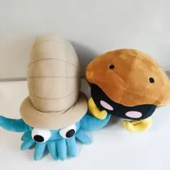 ポケットモンスター　ポケモン　ぬいぐるみ　オムナイト　カブト
