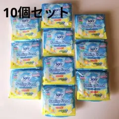 日本未発売　ソフィ　ゆず　生理用ナプキン　昼夜用　クールタイプ　10個　①