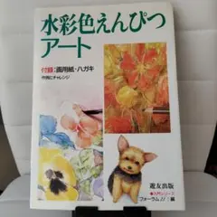 水彩色えんぴつアート