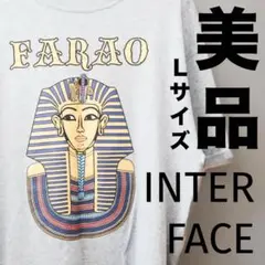 【美品】INTERFACE Tシャツ L ツタンカーメン インターフェイス