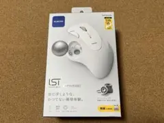 ELECOM ISTトラックボール ベアリングモデル 2.4GHz無線 ホワイト