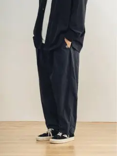 NNINE OXFORD FABRIC BOTTOMS / N723 ネイビー