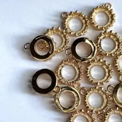 空枠 クラウン カボション用 ラウンド8mm 20個セット