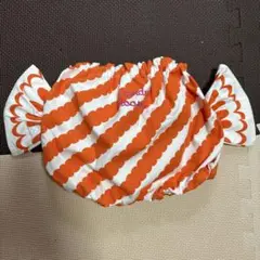 キャンディ　オレンジストライプパンツ