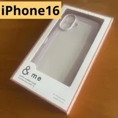 iPhone16 ハイブリッドケース ぷっくりフレーム カバー ラベンダー