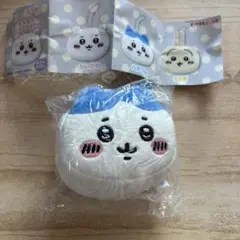 ちいかわ　もちもちフェイスマスコット　ハチワレ　　カプセルトイ