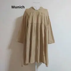 本日限定　早い者勝ち　Munich　スキッパー　Aライン　シアー　チュニック