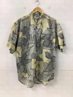 8.5◎A803P◎パシフィック◎半袖シャツ◎ノーカラー◎総柄