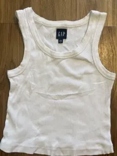 【3色セット】GAP ホワイト ネイビー グレーリブ タンクトップ