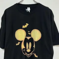 ミッキーマウス　ハロウィン　デザイン性◎グッドプリント　キャラクターTシャツ