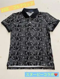 23区 ゴルフポロシャツ peanuts 未着用洗濯のみ サイズタグ切取
