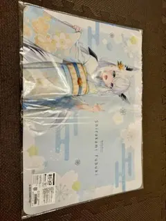 ホロライブ ほろ〜かる 白上フブキ 京都 ラバーマット　プレイマット Amazon.co.jp: ホロ ほろ〜かる 京都編 白上フブキ ラバーマット