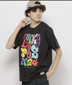 LuckyFes2024　Tシャツ　　男女兼用ユニセックス　ニコアンド