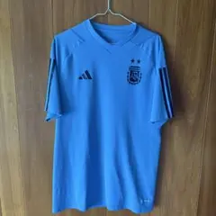 adidas アルゼンチン代表 サッカートレーニングシャツ Mサイズ