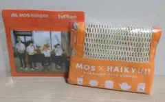 ハイキュー　モスバーガー　トートバッグ　冷感タオル　ジップバッグ