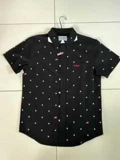 TOMMY星柄半袖シャツ　M