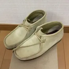 クラークス ワラビーブーツ UK6 メープル