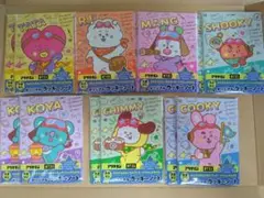 アリナミン✖︎bt21オリジナルラッキーノート全7種各2冊とシール2枚