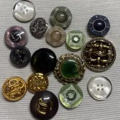 ボタン レトロ アンティーク ヴィンテージ