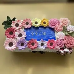 ティッシュカバー　大　ピンク系