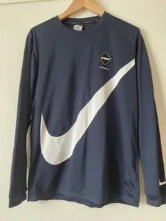 名作★FCRB×NIKE 15AW BIG SWOOSH ゲームシャツ L
