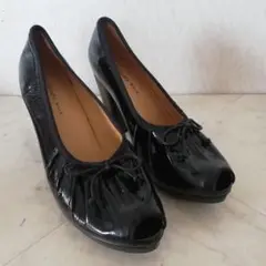 美品!!ツモリチサトウォーク 本革パンプス 23.5cm