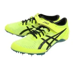 asics スパイクシューズ イエロー/ブラック 26.5cm