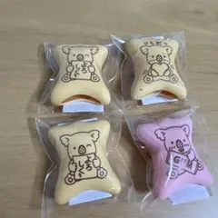 コアラのマーチ　ガムキャップ　3種類　 4個セット