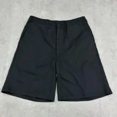 REED FLEX　ワーク　ハーフパンツ　半ズボン　古着　ブラック　黒　W33