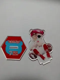 鈴木大地選手　楽天イーグルス　イーグルスベア　アクリルスタンド