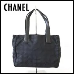 CHANEL シャネル ニュートラベルライン トートバッグ ココマーク ブラック