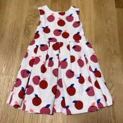 【新品タグ付き】jacadi  ブルマ付きリンゴプリントワンピース　ジャガディ ブルマ付きリンゴプリントワンピース | | Jacadi Paris