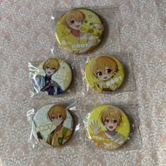 すとぷり　るぅとくん　缶バッジ　５個セット　ROOT