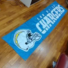 NFL Los Angeles CHARGERS バナー 垂れ幕 旗 アメフト
