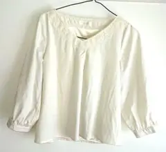七分袖 ブラウス