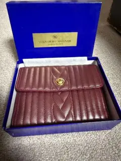 未使用　牛革YUKISABURO WATANABE 二つ折り財布