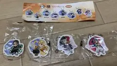 くら寿司 ビッくらポン 鬼滅の刃 ラバーチャーム4種セット