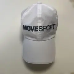 デサントMOVE SPORT ホワイトキャップ MVSP