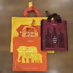 Sainsbury's エコバッグ 3種セット　英国　ロンドン