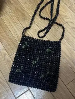 Sister Jane ビーズショルダーバッグ 黒 新品タグ付き