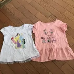 ディズニー Tシャツ 2枚セット 100cm