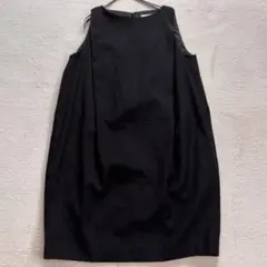 【美品】エンフォルド ノースリーブ ワンピース バルーン 体型隠し 春夏秋